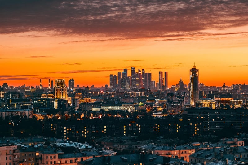 Traveler exploring a city